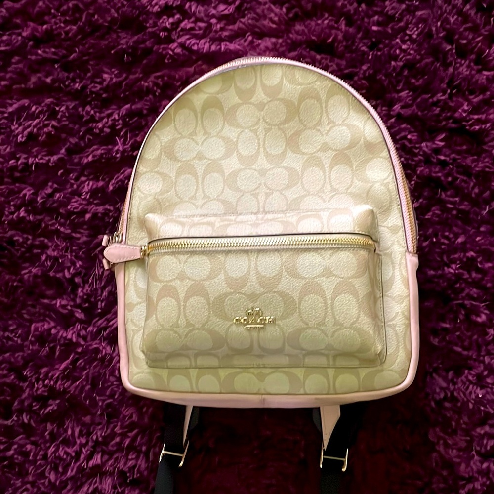 Coach backpack purse